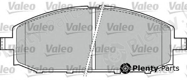  VALEO part 598524 Brake Pad Set, disc brake