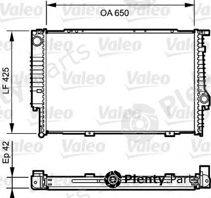  VALEO part 732593 Radiator, engine cooling