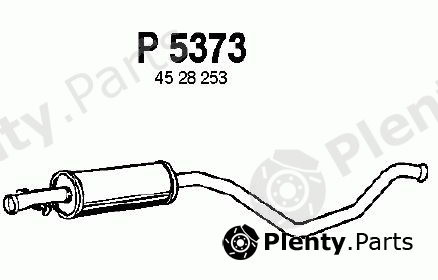  FENNO part P5373 Middle Silencer