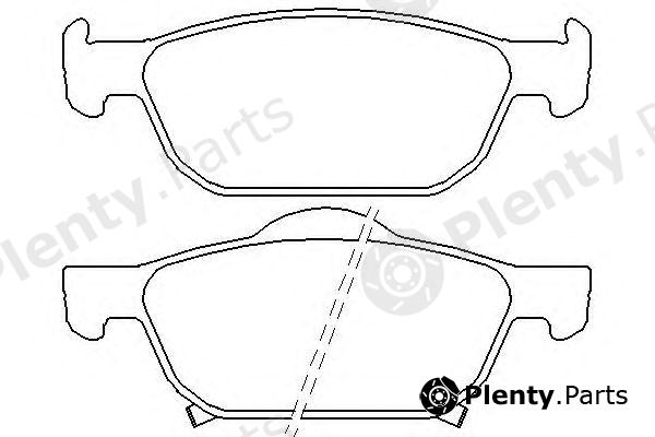  MINTEX part MDB2955 Brake Pad Set, disc brake