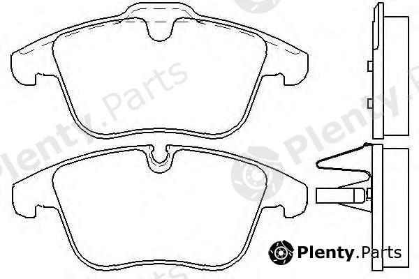  MINTEX part MDB2944 Brake Pad Set, disc brake