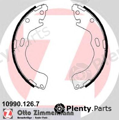  ZIMMERMANN part 10990.126.7 (109901267) Brake Shoe Set
