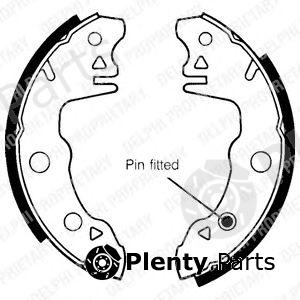  DELPHI part LS1259 Brake Shoe Set