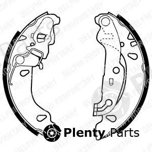  DELPHI part LS1926 Brake Shoe Set