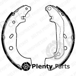  DELPHI part LS1940 Brake Shoe Set