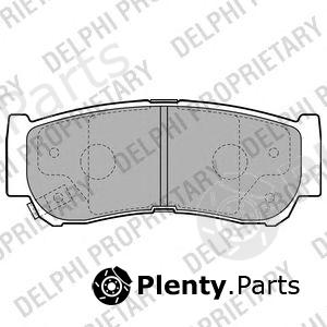  DELPHI part LP2049 Brake Pad Set, disc brake