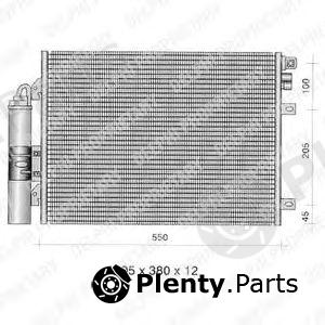  DELPHI part TSP0225360 Condenser, air conditioning