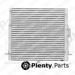  DELPHI part TSP0225368 Condenser, air conditioning