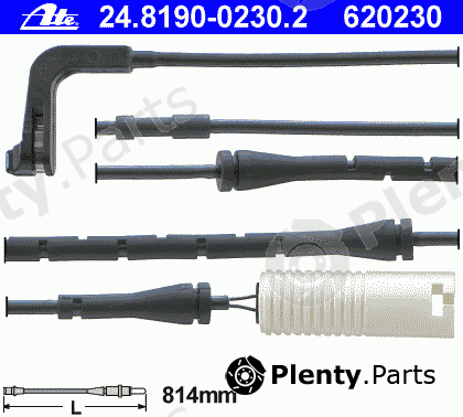  ATE part 24.8190-0230.2 (24819002302) Warning Contact, brake pad wear