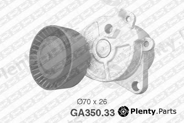 SNR part GA350.33 (GA35033) Tensioner Pulley, v-ribbed belt