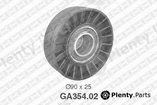  SNR part GA354.02 (GA35402) Deflection/Guide Pulley, v-ribbed belt