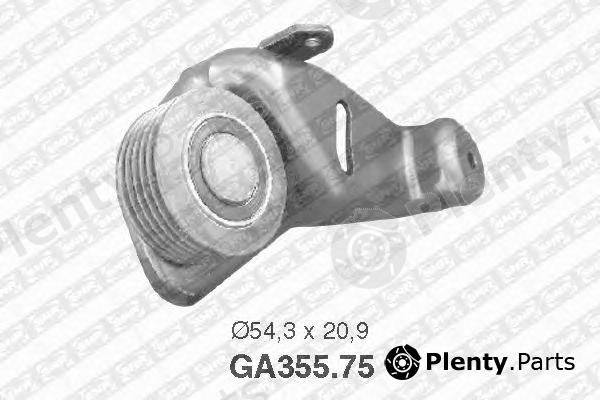  SNR part GA355.75 (GA35575) Tensioner Pulley, v-ribbed belt