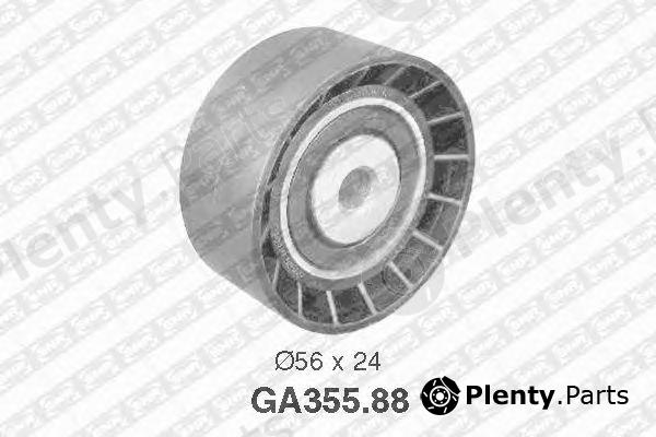  SNR part GA355.88 (GA35588) Deflection/Guide Pulley, v-ribbed belt