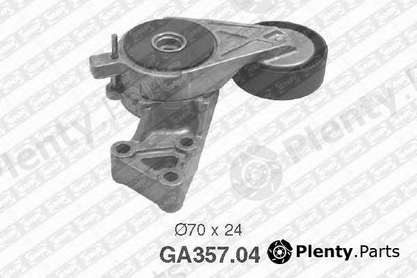  SNR part GA357.04 (GA35704) Tensioner Pulley, v-ribbed belt