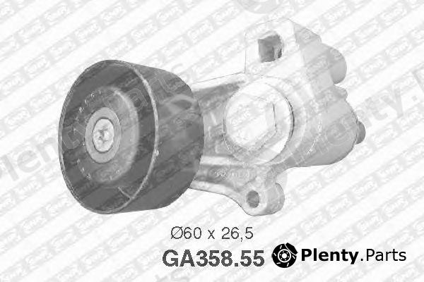  SNR part GA358.55 (GA35855) Tensioner Pulley, v-ribbed belt