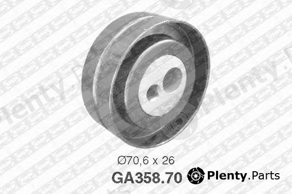  SNR part GA358.70 (GA35870) Tensioner Pulley, v-ribbed belt