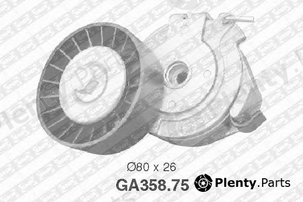  SNR part GA358.75 (GA35875) Tensioner Pulley, v-ribbed belt