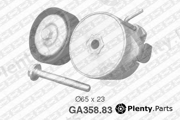 SNR part GA358.83 (GA35883) Tensioner Pulley, v-ribbed belt