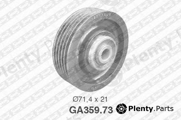 SNR part GA359.73 (GA35973) Deflection/Guide Pulley, v-ribbed belt
