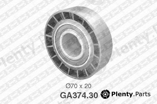  SNR part GA374.30 (GA37430) Tensioner Pulley, v-ribbed belt