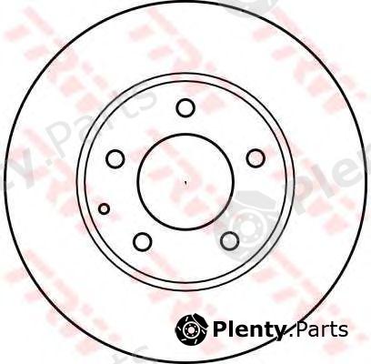  TRW part DF4012 Brake Disc
