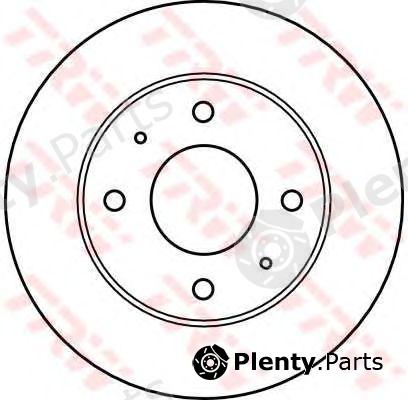  TRW part DF4081 Brake Disc