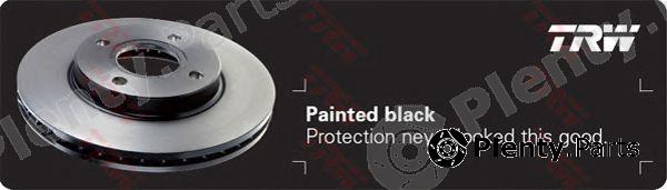  TRW part DF4089BPS Brake Disc