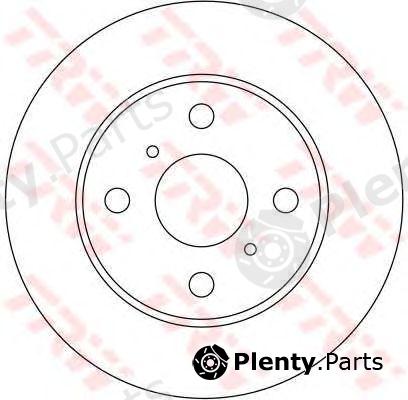  TRW part DF4112 Brake Disc
