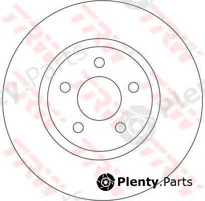  TRW part DF4190 Brake Disc
