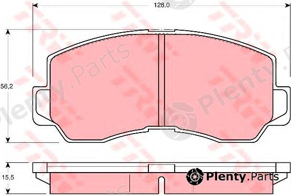  TRW part GDB785 Brake Pad Set, disc brake