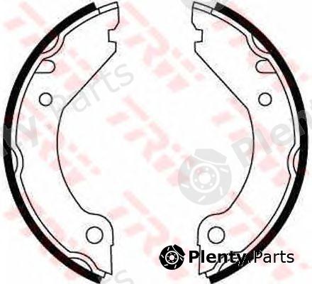  TRW part GS8204 Brake Shoe Set, parking brake