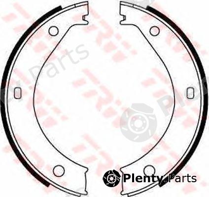  TRW part GS8217 Brake Shoe Set, parking brake