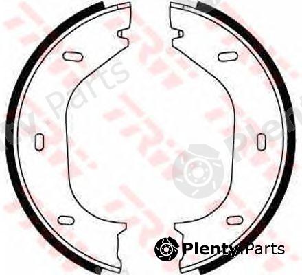  TRW part GS8219 Brake Shoe Set, parking brake