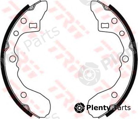  TRW part GS8286 Brake Shoe Set