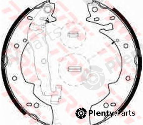  TRW part GS8524 Brake Shoe Set