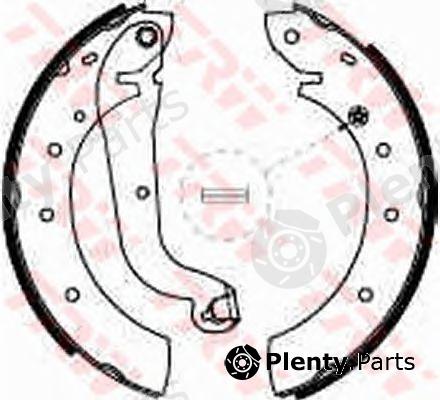  TRW part GS8624 Brake Shoe Set