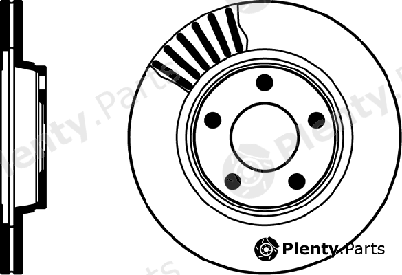  PAGID part 53961 Brake Disc