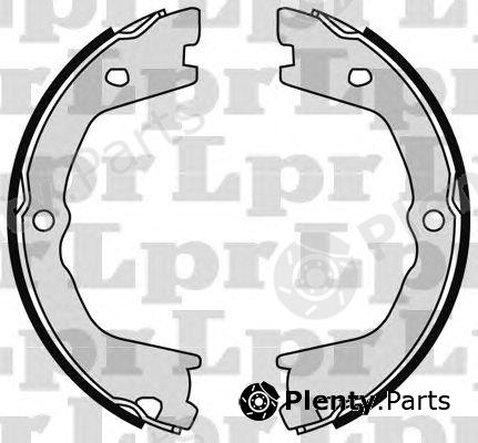  LPR part 09080 Brake Shoe Set, parking brake