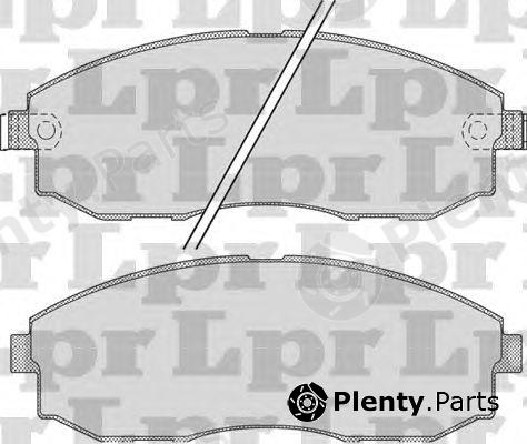  LPR part 05P1015 Brake Pad Set, disc brake