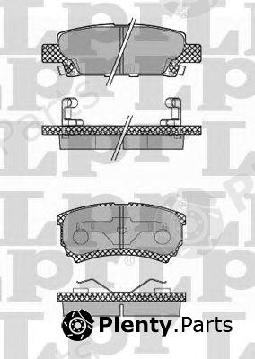  LPR part 05P1373 Brake Pad Set, disc brake