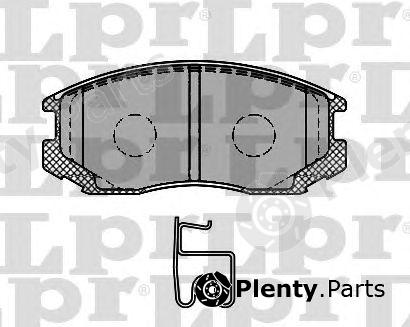  LPR part 05P1427 Brake Pad Set, disc brake