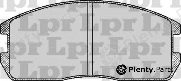  LPR part 05P265 Brake Pad Set, disc brake