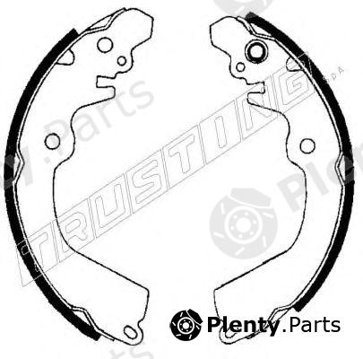  TRUSTING part 064.167 (064167) Brake Shoe Set