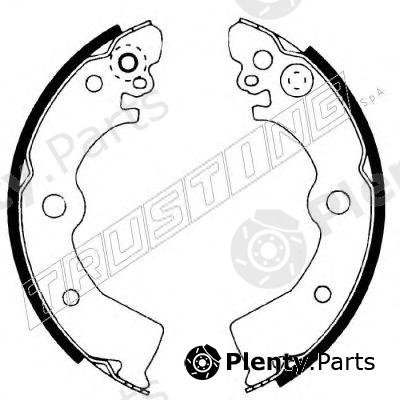  TRUSTING part 067.182 (067182) Brake Shoe Set