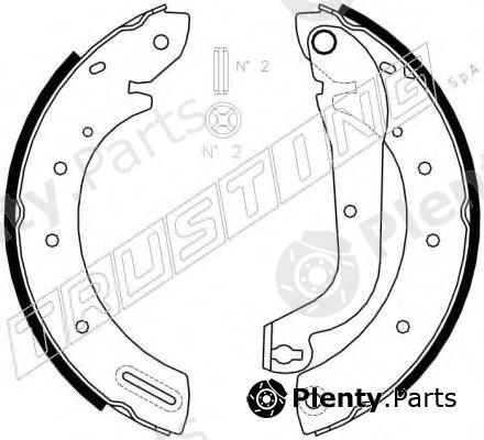  TRUSTING part 067.188 (067188) Brake Shoe Set