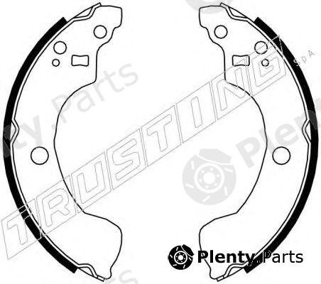  TRUSTING part 067.195 (067195) Brake Shoe Set