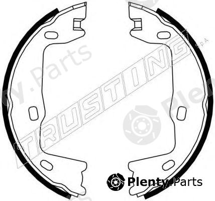  TRUSTING part 073.159 (073159) Brake Shoe Set, parking brake