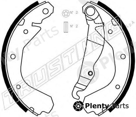  TRUSTING part 073.164 (073164) Brake Shoe Set
