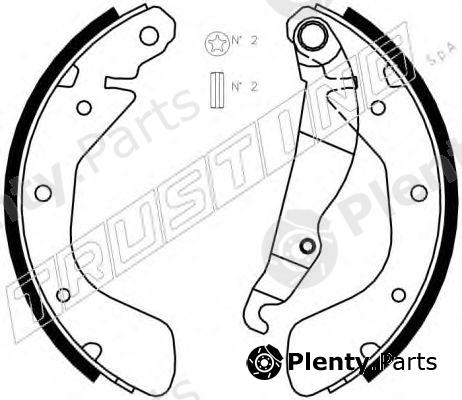  TRUSTING part 073.167 (073167) Brake Shoe Set