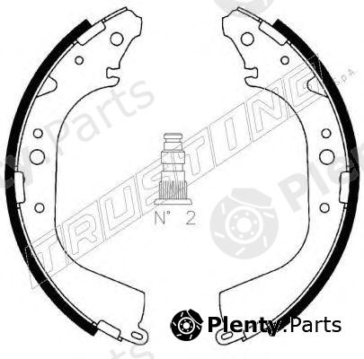  TRUSTING part 115.288 (115288) Brake Shoe Set